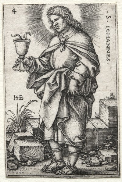 St. John, 1545-1546. av Hans Sebald Beham