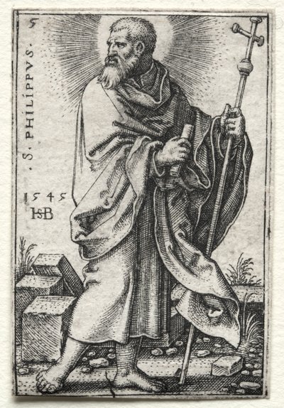St. Philip av Hans Sebald Beham