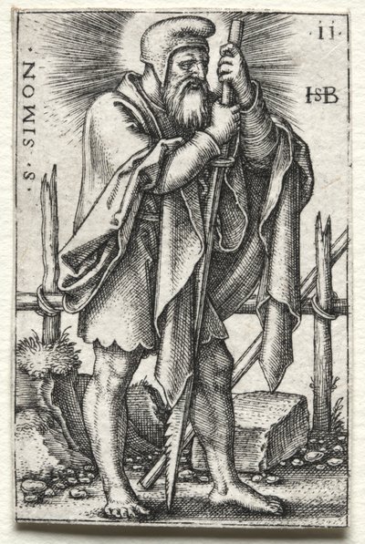 St. Simon av Hans Sebald Beham