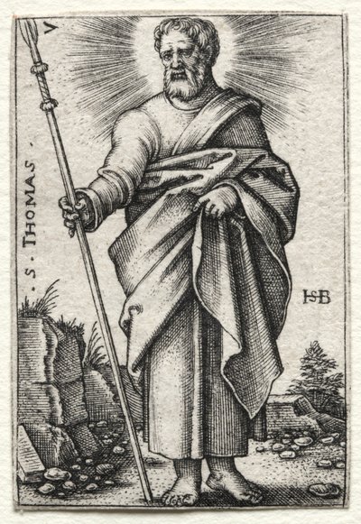 St. Thomas av Hans Sebald Beham
