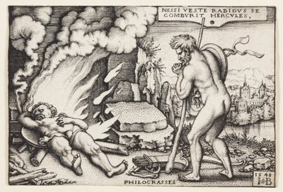 Herkules død av Hans Sebald Beham