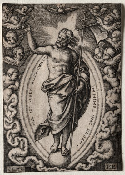 Frelseren, 1546. av Hans Sebald Beham