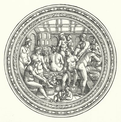 Kvinnebadet av Hans Sebald Beham