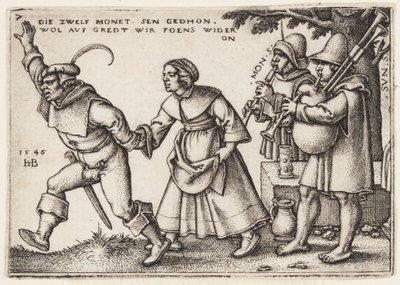 Årets slutt av Hans Sebald Beham