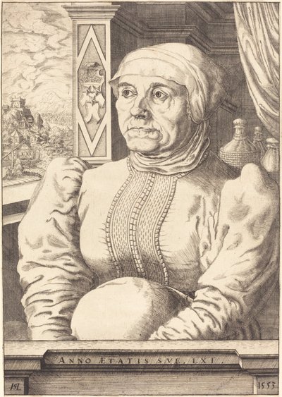 Felicity von Eckh Freyberg, 1553. av Hans Sebald Lautensack