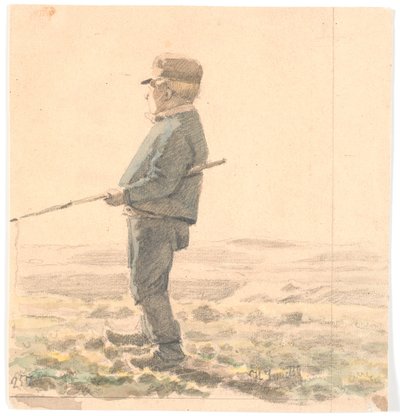 En rådyrgutt av Hans Smidth