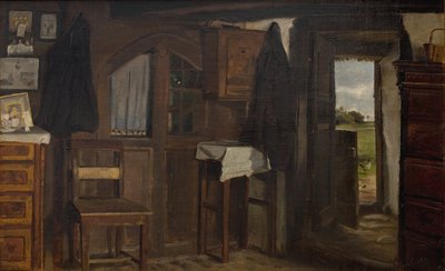 Interiør fra et våningshus av Hans Smidth