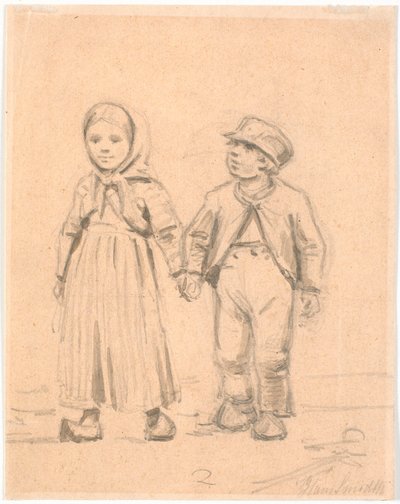To vanlige barn av Hans Smidth