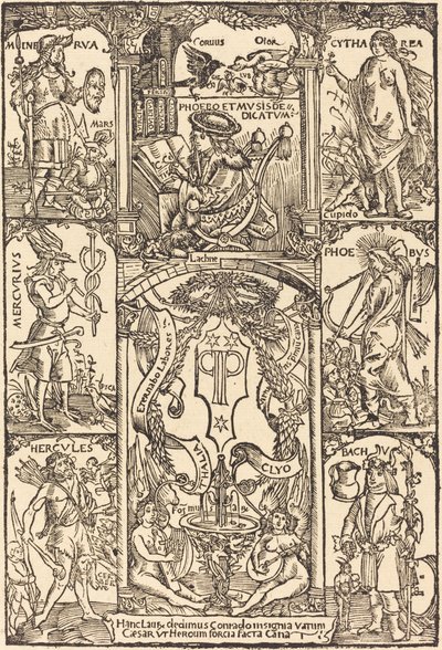 Celtes omgitt av greske og romerske guder av Hans Süss von Kulmbach