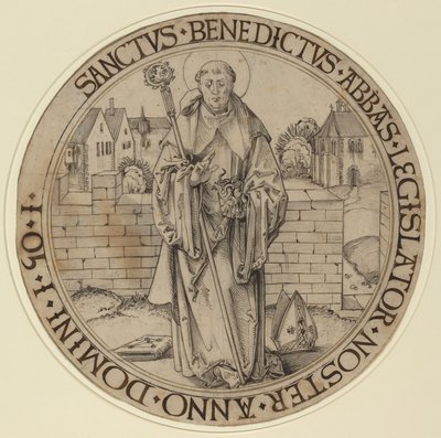 Den hellige Benedikt av Hans Süss von Kulmbach