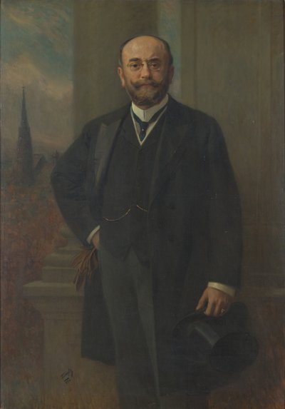 Borgmesteren i Wien Dr. Richard Weisskirchner av Hans Temple
