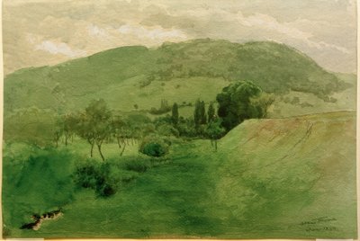 Schwarzwald landskap av Hans Thoma
