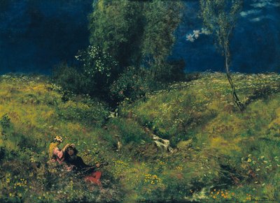 Sommeren, 1872 av Hans Thoma