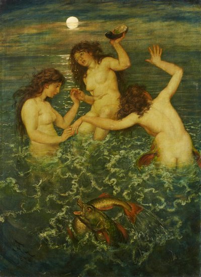 Tre havfruer av Hans Thoma