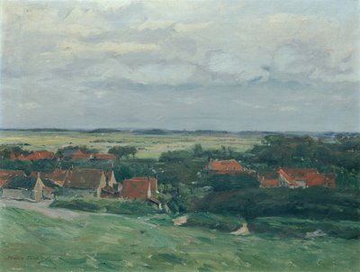 nederlandsk landskap av Hans Tichy