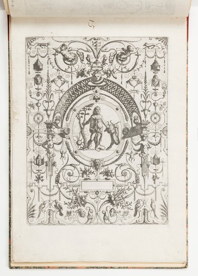 Plate 15, fra Grotteßco på forskjellige måter (Various Grotesques) av Hans Vredeman de Vries