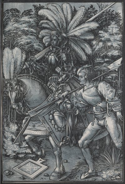Ridderen og Lansquenet, ca. 1512. av Hans Wechtlin