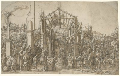 Tilbedelsen av kongene av Hans Weiditz (II) (attributed to)