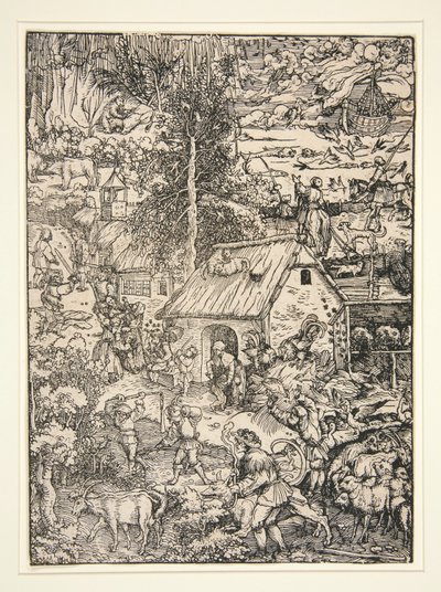 Landlig scene av Hans Weiditz