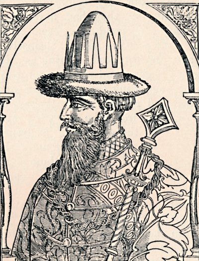Tsaren Ivan den grusomme, 1590, 1903 av Hans Wengel
