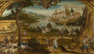 Sommer, ca. 1525 av Hans Wertinger von