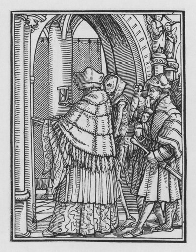 Holbeins Dødsdans: Kanonen av Hans after Holbein the Younger