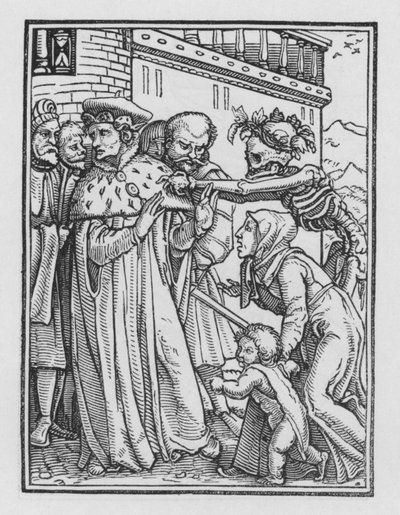 Holbeins Dødedans: Hertugen av Hans after Holbein the Younger