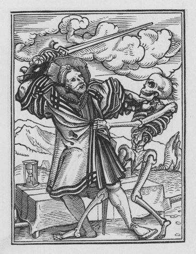 Holbeins Dødedans: The Gentleman av Hans after Holbein the Younger
