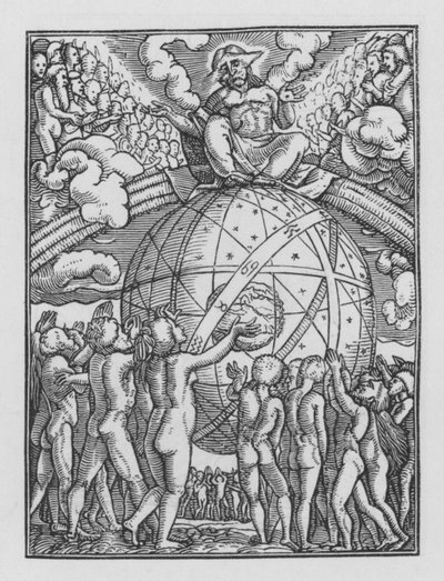 Holbeins Dødsdans: Den siste dommen av Hans after Holbein the Younger