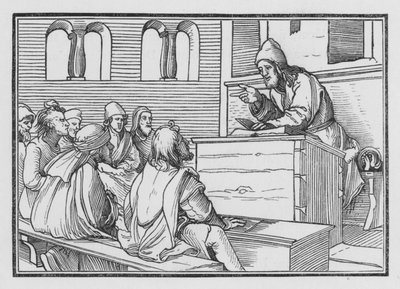 Profetien til Amos, Amos I, 1 av Hans after Holbein the Younger