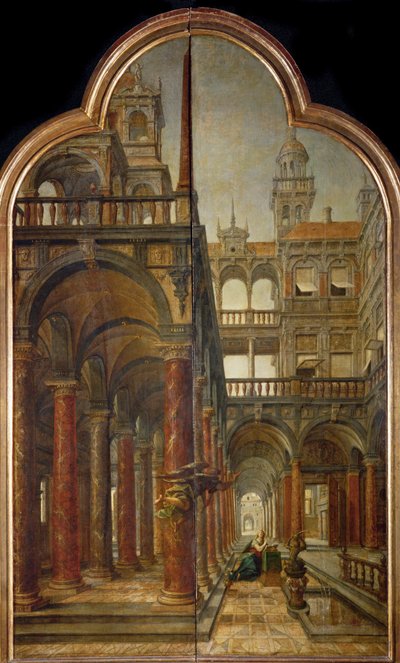 Bebudelsen av Hans or Jan Vredeman de Vries