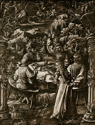 glass severdigheter av Hans the Younger Leu