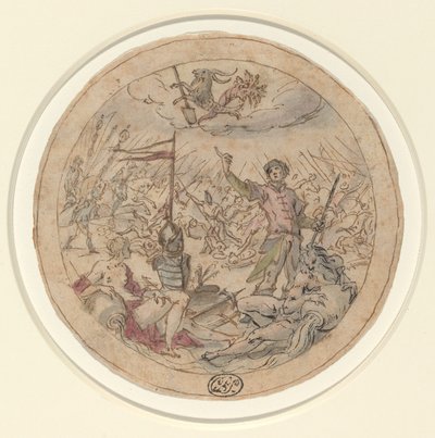 Allegori om de tyrkiske krigene av Hans von Aachen
