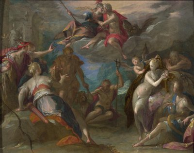 The Amazement of the Gods, 1590-tallet av Hans von Aachen