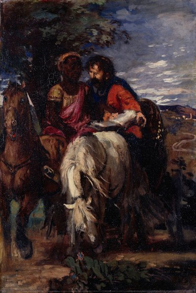 Filip og kammerherren av Hans von Marées