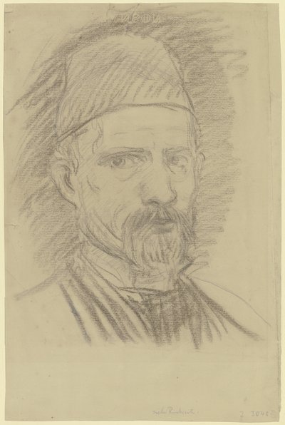 Selvportrett av Hans von Marées