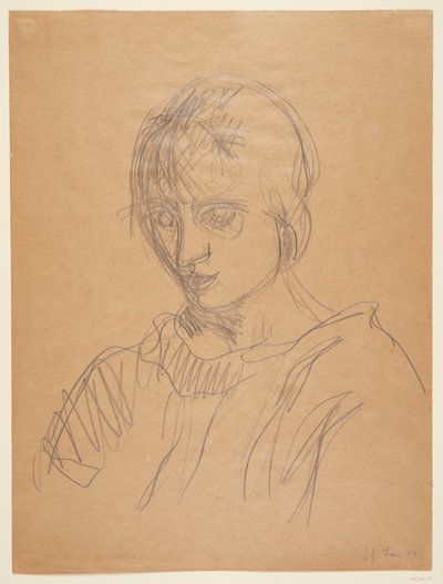 Portrett av kunstnerens kone, Besse Giersing av Harald Giersing