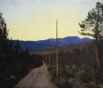 Country Head, Landevei av Harald Oscar Sohlberg