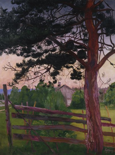 Landevei av Harald Oscar Sohlberg