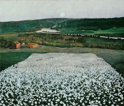 Blomstereng i nord av Harald Oscar Sohlberg