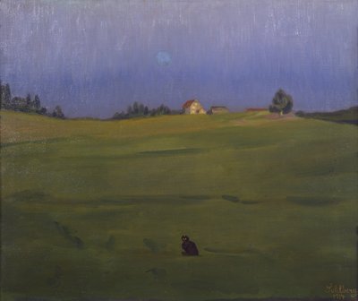 From Hogsvedt in Ås av Harald Oscar Sohlberg