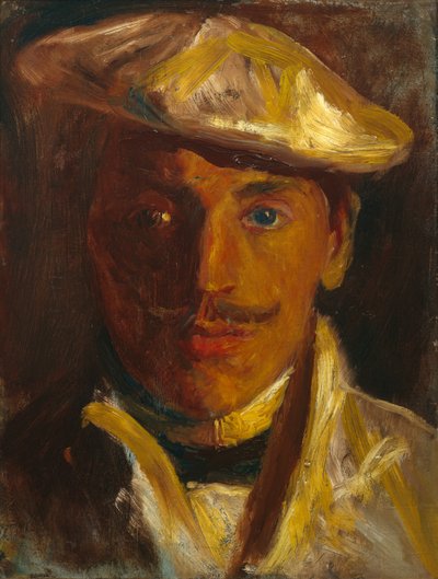 Selvportrett av Harald Oscar Sohlberg