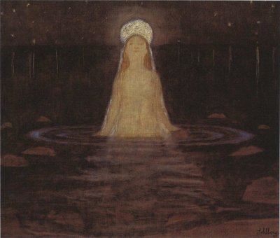 Havfruen, 1897. av Harald Oscar Sohlberg