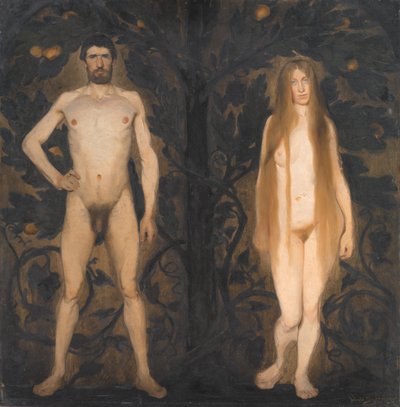 Adam og Eva av Harald Slott Møller