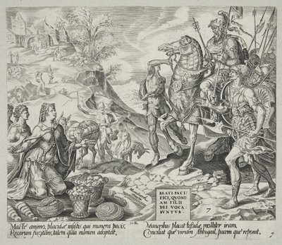 Blessed are the peacemakers. Abigail soothing David   1263108   no       norwegian Successfully Translated  Original: Saint Servan Translat: Saint Servan 1223655 no norwegian Successfully Translated Original: Illustration til "Alt paa sin rette Plads" i H. av Harmen Jansz. Muller