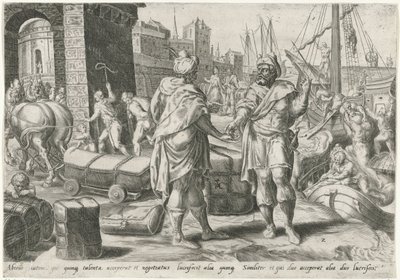 Tjener med de fem talentene Parable of the Talents (serietittel) av Harmen Jansz Muller