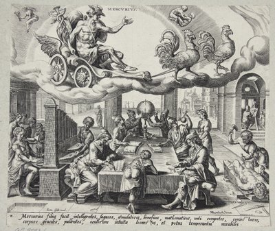 Merkur av Harmen Jansz. Muller