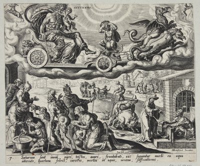 Saturn av Harmen Jansz. Muller