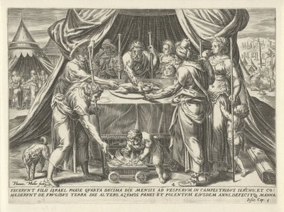 Feiring av påske i det lovede land The History of Joshua (serietittel) av Harmen Jansz Muller
