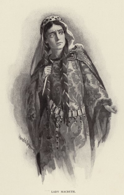 Lady Macbeth av Harold Copping